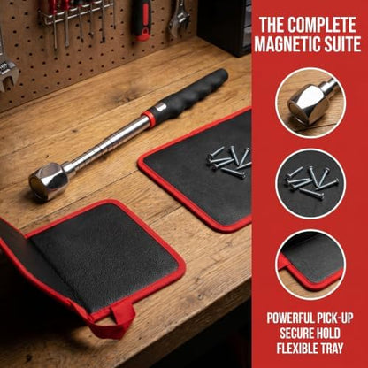 yenge Magnetic Tool Mat Set with 25LB Telescoping Magnetic Pickup Tool - Image 3