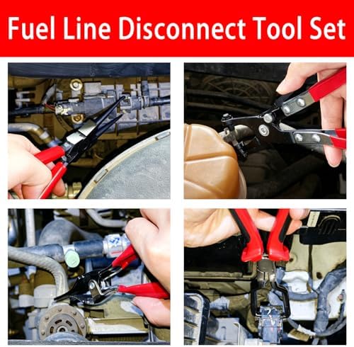 12PCS Auto Electrical Disconnect Pliers Set & Fuel Line Disconnect Tool Kit - Image 4