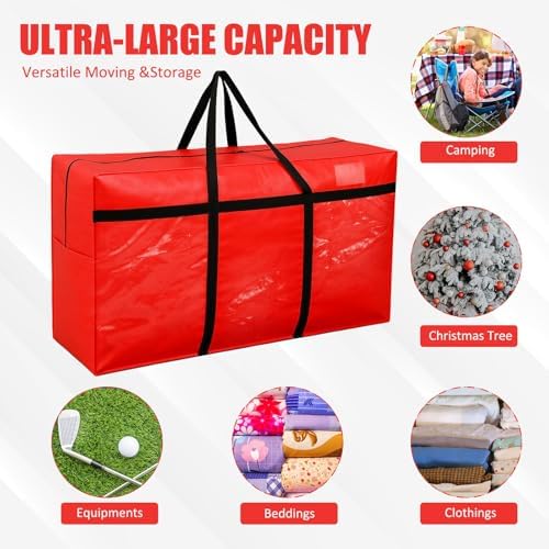 6 Pcs 66 Gallon Extra Large Moving Bags Heavy Duty Storage Bag - Image 5