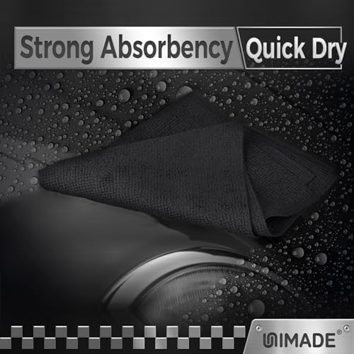 UNIMADE Microfiber Cleaning Cloth, 24 Pack Reusable Microfiber Towels - Image 4