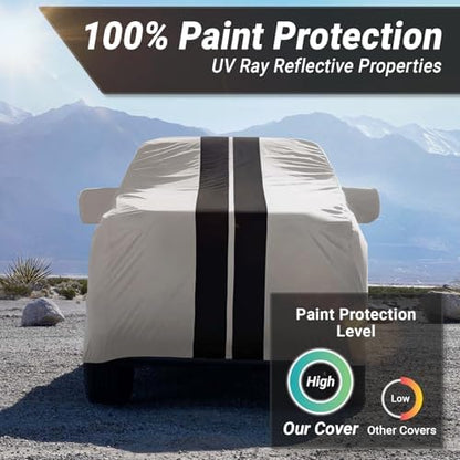 iCarCover Premium All Weather Waterproof Automobile Car Cover Protection - Image 3