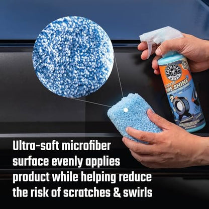 Chemical Guys Premium Grade Microfiber Applicator Pads - Ultra-Soft Foam Core,Safe for Sealants,Tire Dressings,Interior and Exterior Detailing,Car,Truck,SUV,RV,Motorcyle Care,(Pack of 16) - Image 3
