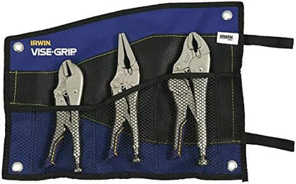 IRWIN VISE-GRIP Locking Pliers, Fast Release Kit, 3-Piece (IRHT82591) by IRWIN