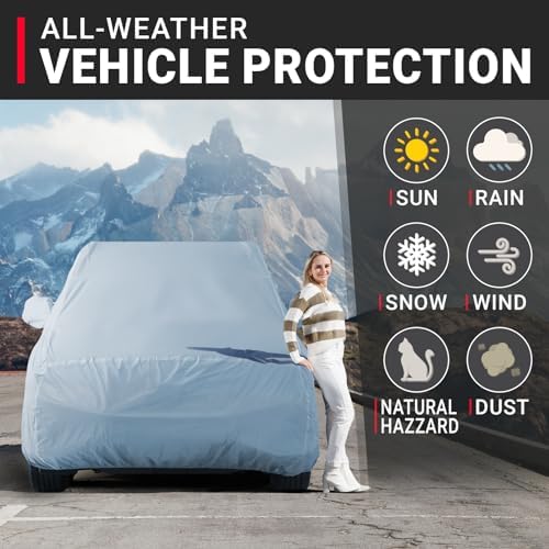 iCarCover Car Cover Waterproof All Weather for 2023-2026 Grand Wagoneer L - Image 2