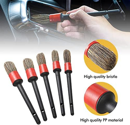 2-in-1 Detailing Brush & Spray Bottle Holder, Wall Mount Organizer Rack - Image 4