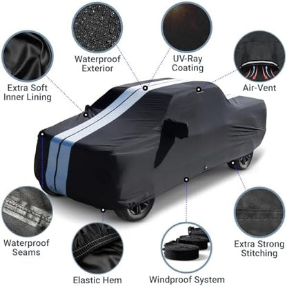 iCarCover Premium Plus Quality All Weather Waterproof Automobiles Car Cover - Image 3