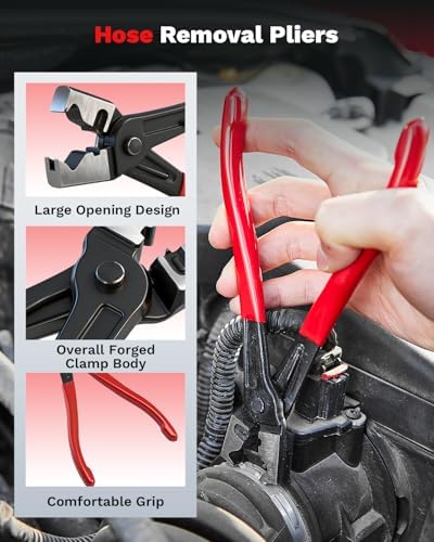 Saker Electrical Disconnect Pliers & Connector Removal Tool Set 5PCS - Image 5