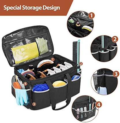HODRANT Extra-Large Detailing Bag with Waterproof EVA Hard Bottom - Image 3