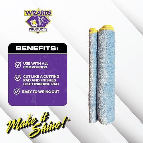 Wizards Motorcycle Cleaning Kit - Bike Wash Foam and Rinse, Quick Detailer Spray, and Bug Remover with Fiber Cloth and Detailing Bag - Portable Motorcycle Wash Kit with Accessories - Image 6