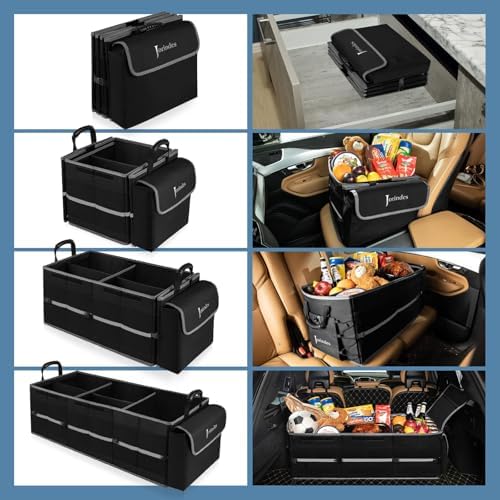 Collapsible Trunk Organizer and Storage for Car with Leak proof Cooler Bag - Image 6
