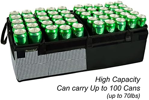 Picnic at Ascot Heavy Duty Rigid Base Trunk Organizer -70 LB Capacity - Adjustable Dividers - 30" wide x 15" deep - Designed & Quality Approved in the USA - Image 4