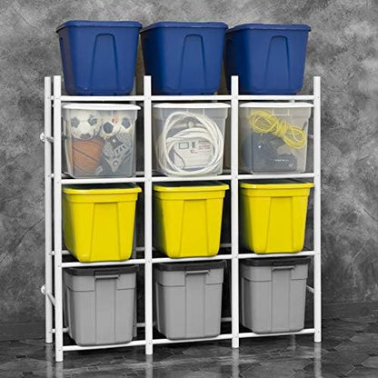 PROSLAT Bin Warehouse Rack - 12 Totes Compact - Image 2