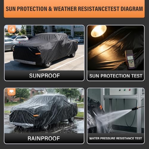 Kayme Truck Cover Waterproof All Weather - See Size Chart - Size T7 - Image 3