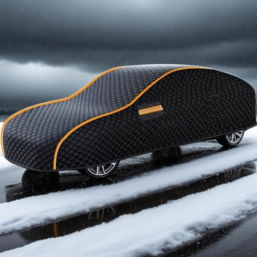 Full Car Covers for Renault Captur E - Tech 2024-2025,Thickened Hail-Proof Waterproof Sun-Proof and dustproof Cover Suitable for All Seasons by LQHZWYC