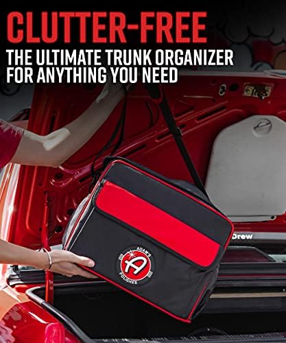 Adam's Polishes Foldable Trunk Organizer Bag - Car Box Organizer Storage For Detailing Products, Accessories, Cleaners, Air Fresheners, Microfiber Towels & More - Image 6