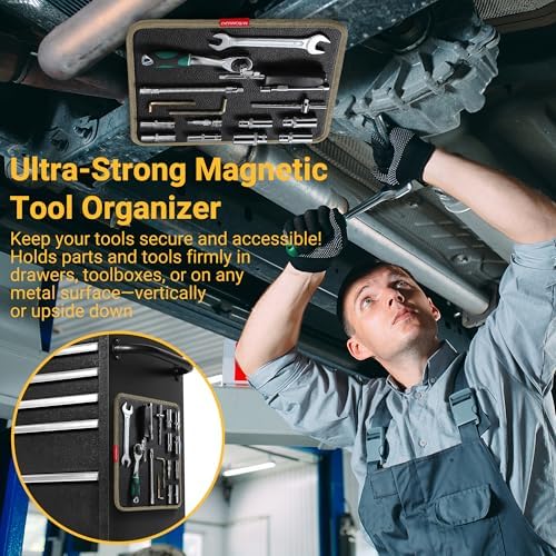3-Pack Magnetic Tool Mat for Mechanics, Flexible Screw Holder - Image 5
