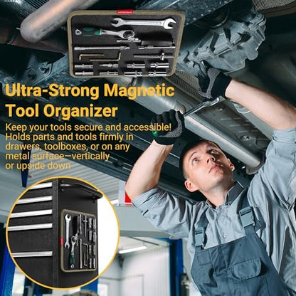 3-Pack Magnetic Tool Mat for Mechanics, Flexible Screw Holder - Image 5