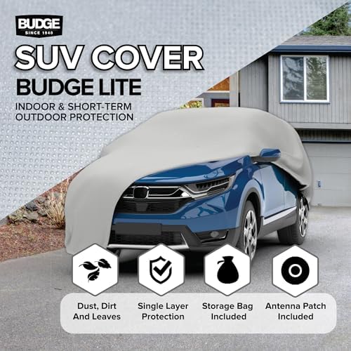 Budge Lite SUV Car Cover, Breathable Dustproof Cover, Fits SUVs up to 162" - Image 2