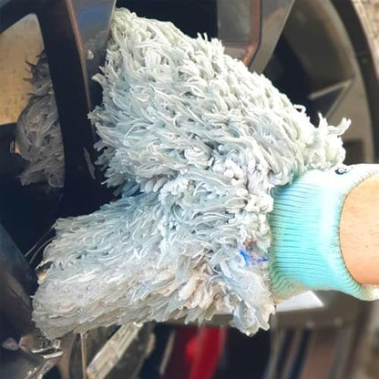 IncrediFlair Car Wash Mitt – Premium Microfiber Wash Mitt for Cars, Made in Germany, Scratch-Free Cleaning - Image 3
