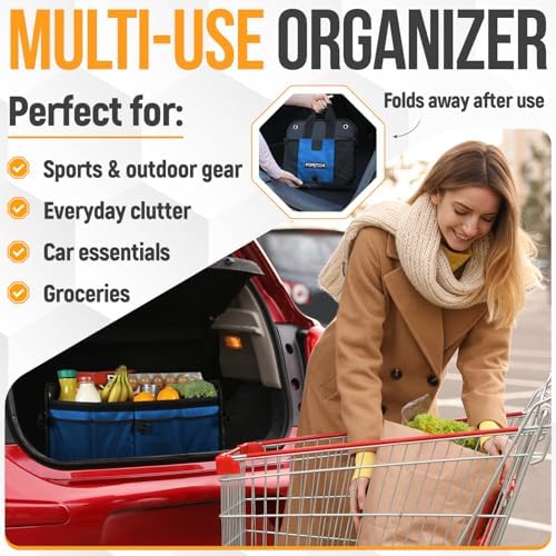 FORTEM Trunk Organizer - Collapsible Car Organizer & Storage Bag for SUVs - Image 5