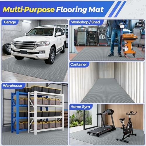 8x21 FT Garage Floor Mat, 2.8mm Thickened Garage Flooring - Image 6