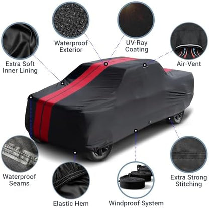 iCarCover Premium Plus Quality All Weather Waterproof Automobiles Car Cover - Image 3