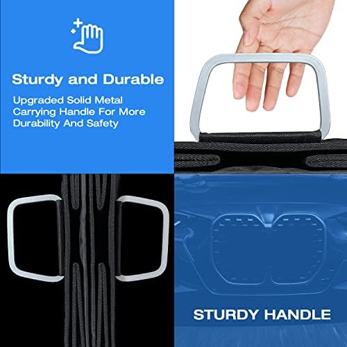 Car Trunk Organizer, Portable, Collapsible, Waterproof, Oxford Cloth, Aluminum Handle, Ideal for SUVs, Cars, Camping, Storage - Image 4