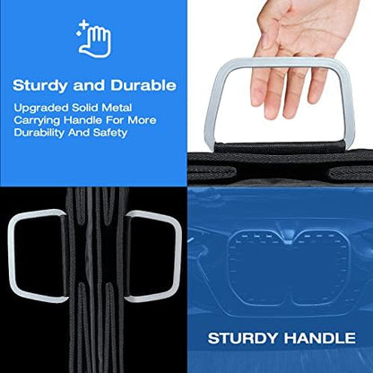 Car Trunk Organizer, Portable, Collapsible, Waterproof, Oxford Cloth, Aluminum Handle, Ideal for SUVs, Cars, Camping, Storage - Image 4