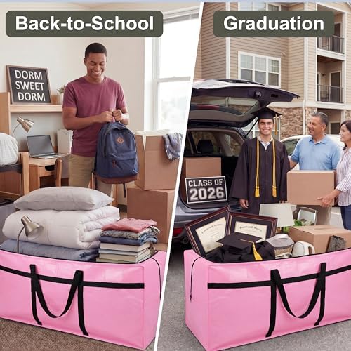 4 Pcs 149 Gallon Extra Large Moving Bags Heavy Duty Storage Bag - Image 4