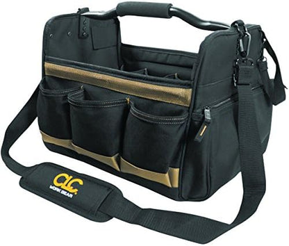 CLC Custom Leathercraft 1578 Open Top Soft Sided Tool Box, 14 in., 31 Pocket - Image 3