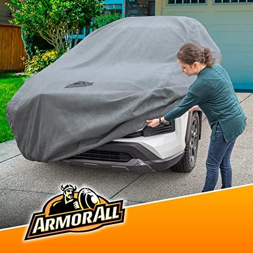 Armor All Car Cover Waterproof All Weather Heavy Duty SUV or CUV up to186 by SeasonGuard
