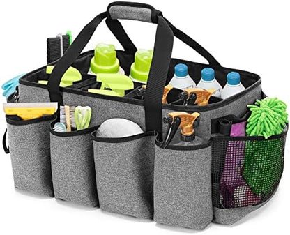 HODRANT Extra-Large Cleaning Caddy with Handles & Multi Pockets by HODRANT