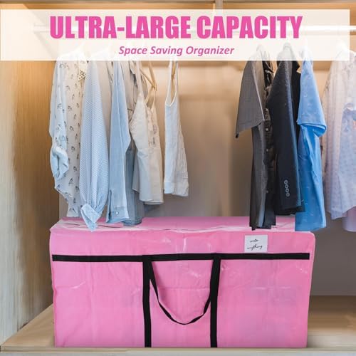 Windyun 4 Pack 98 Gallon Extra Large Moving Bags XXL Heavy Duty Storage Bag - Image 6