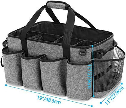 HODRANT Extra-Large Cleaning Caddy with Handles & Multi Pockets - Image 6