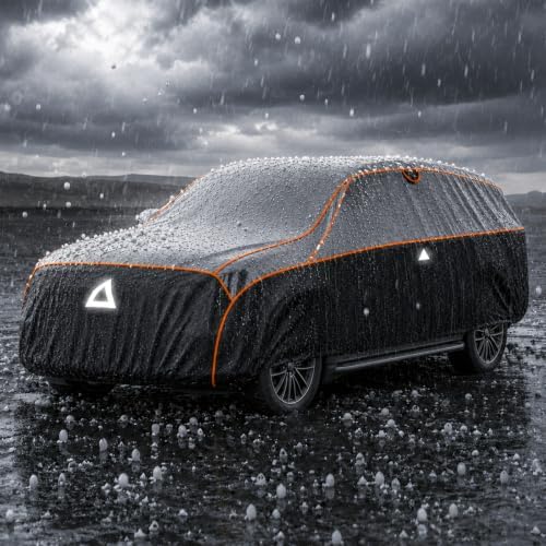 Favoto Hail Protector Car Cover Waterproof Heavy Duty Padded Car Cover by Favoto