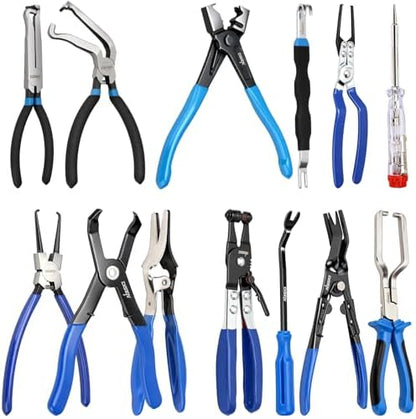 DISEN Automotive Electrical Disconnect Pliers Set 13PCS by DISEN
