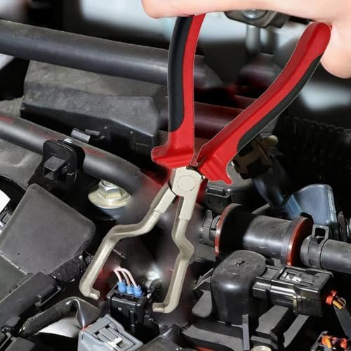 Professional Hose Clamp Kit, Hose Clamp Pliers, Oil Filter Pliers, Fuel Line Disconnecting & Dismounting Tool Set for Automotive Maintenance, For Coolant Radiator Heater - Image 5