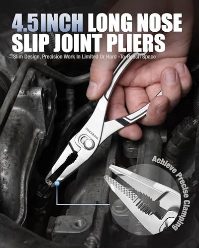 WORKPRO 3-Piece Mini Pliers Set with Pouch, Pocket Pliers, EDC Tool Gift - Image 5