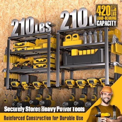 Spampur Power Tool Organizer Wall Mount - Image 4
