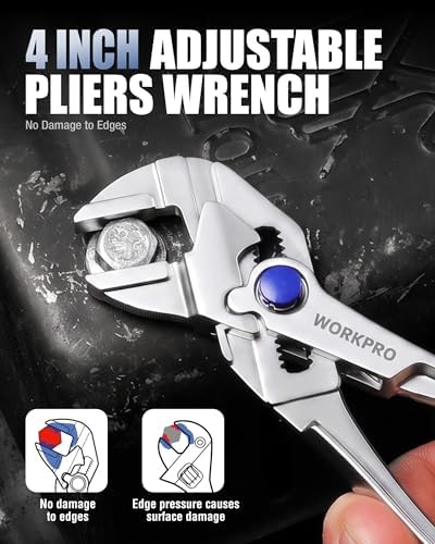 WORKPRO 4-Piece Mini Pliers Set with Pouch, Pocket Pliers, EDC Tool Gift - Image 5