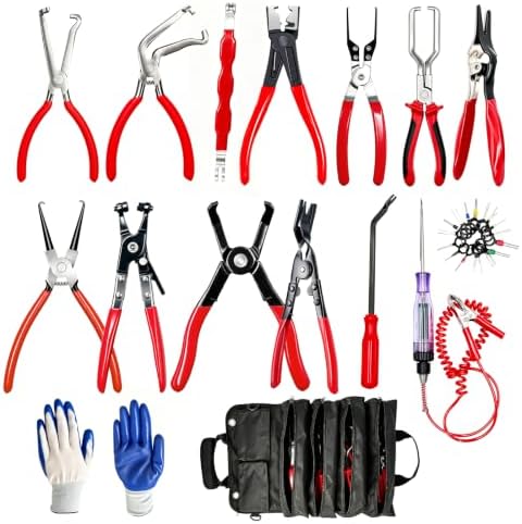 15PCS Automotive Electrical Disconnect Pliers Kit by BLISTARAIN