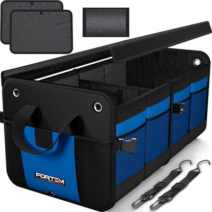 FORTEM Trunk Organizer - Collapsible Car Organizer & Storage Bag for SUVs by FORTEM