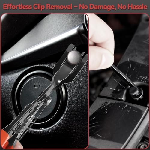 2080PCS Auto Retainer Clips Kit with Fastener Plier, Trim Removal Tools and 3-Layer Organizer Box, 33 Most Common Push Rivets for Car Bumper, Fender, Door Panel and Interior Repair - Image 7