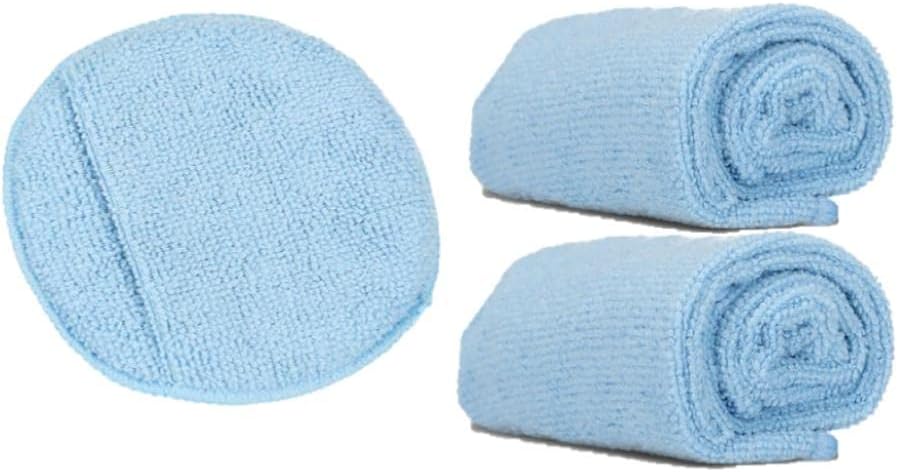 Leather CPR Microfiber Applicator Sponge & 2 16in Towels by CPRCleaningProducts
