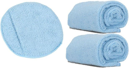 Leather CPR Microfiber Applicator Sponge & 2 16in Towels by CPRCleaningProducts
