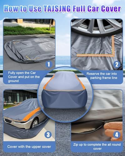 Full Enclosed Truck Cover Waterproof All Weather fit Length 226-240 inches - Image 3