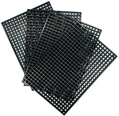 Organizer Genie - Four Black Pegboard Set to organize your Sockets, Wrenches, Pliers, Screwdrivers, Bits and All Other Tools by AscendTools