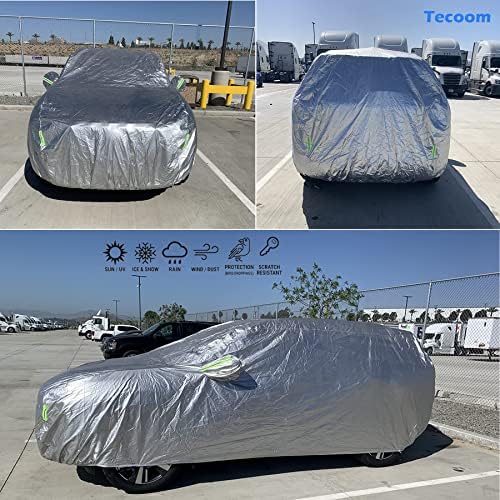Tecoom Car Cover Waterproof All Weather Universal for 170-190 inches SUV - Image 5
