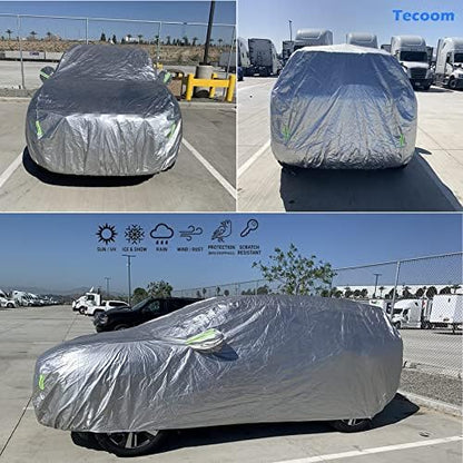 Tecoom Car Cover Waterproof All Weather Universal for 170-190 inches SUV - Image 5