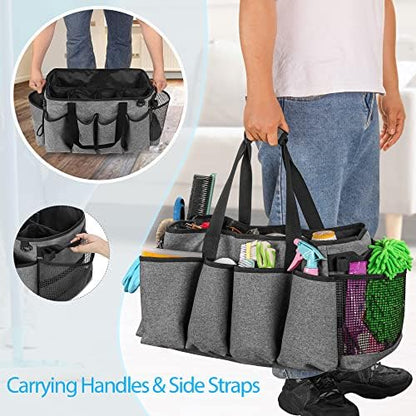 HODRANT Extra-Large Cleaning Caddy with Handles & Multi Pockets - Image 5